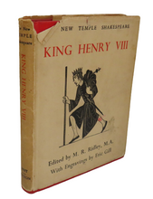 Load image into Gallery viewer, The Life of King Henry VIII by William Shakespeare, 1935
