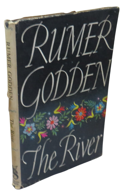 The River By Rumer Godden, 1946, 1st Edition, Vintage Fiction book front cover