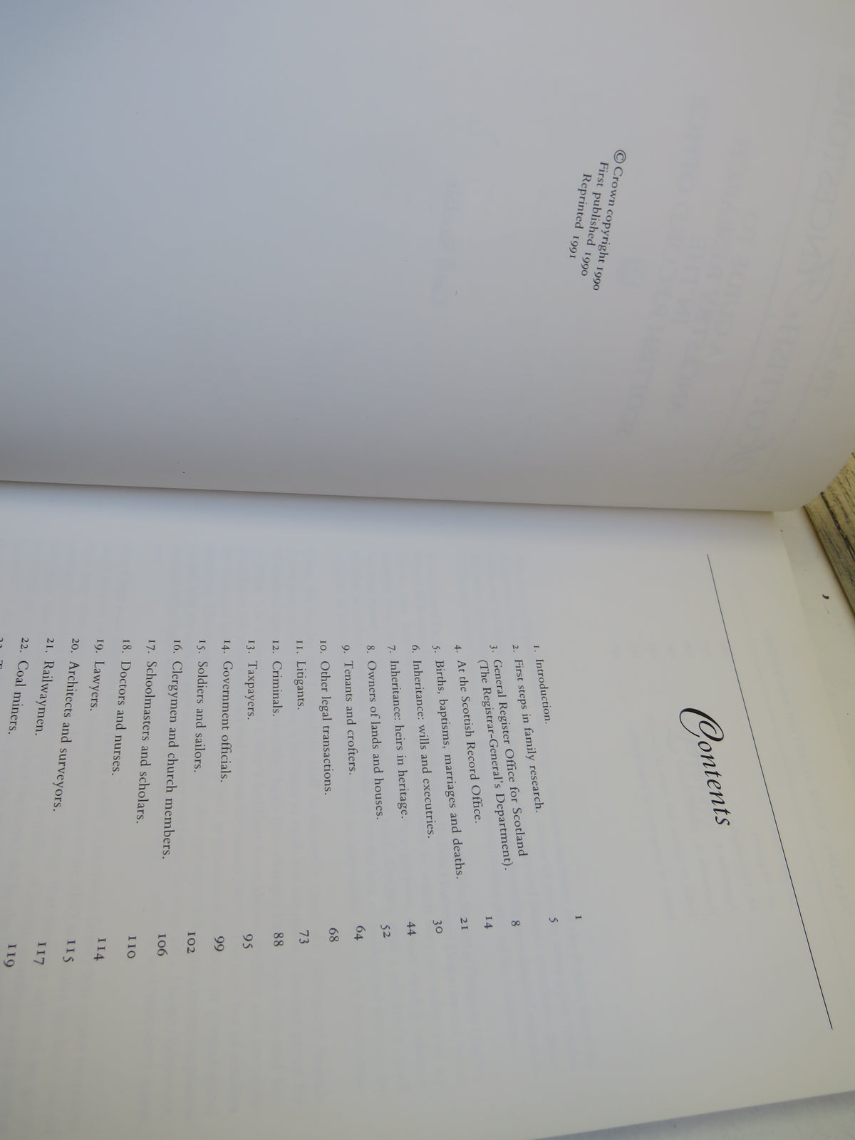 Tracing Your Scottish Ancestors A Guide To Ancestry Research In The Scottish Record Office By Cecil Sinclair 1991