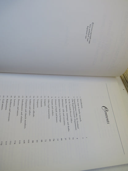 Tracing Your Scottish Ancestors A Guide To Ancestry Research In The Scottish Record Office By Cecil Sinclair 1991