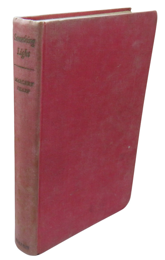 Front cover of 'something light by margery sharp 1960'