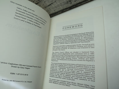 'A' Planned Village A History of Eaglesham 1988 book image 4