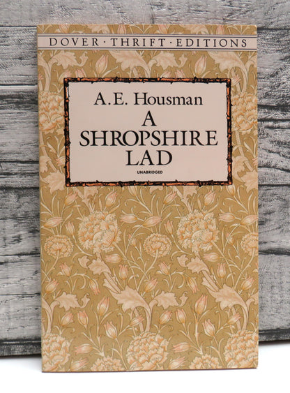 A Shropshire Lad By A. E. Housman 1990 book front cover