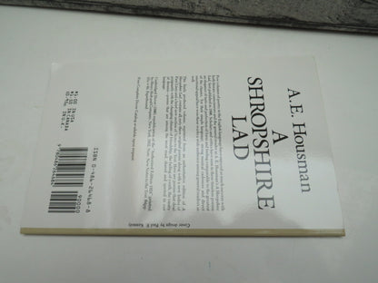 A Shropshire Lad By A. E. Housman 1990 book image 2