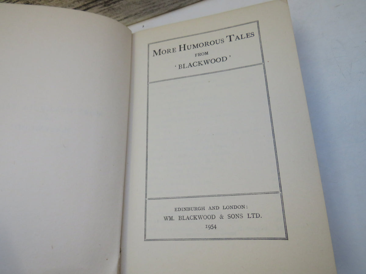 More Humorous Tales From 'Blackwood' 1954