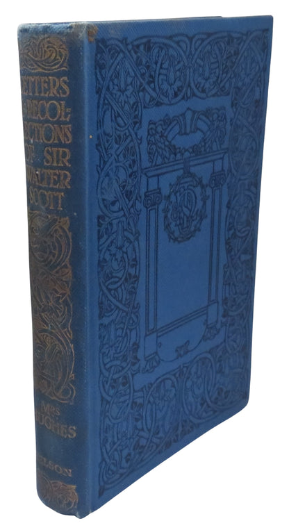 Letters and Recollections of Sir Walter Scott By Mrs. Hughes, Vintage Book book front cover
