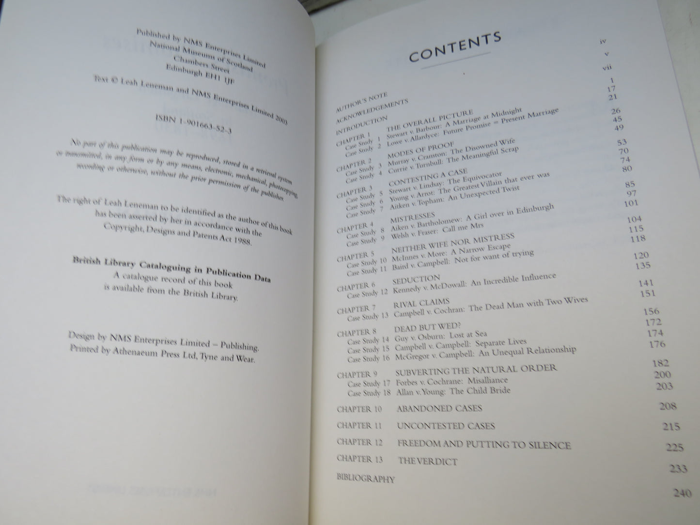 Promises, Promises Marriage Litigation In Scotland 1698-1830 By Leah Leneman 2003