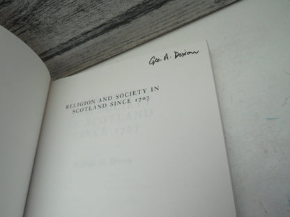 Religious and Society In Scotland Since 1707 By Callum G. Brown 1997 book image 3