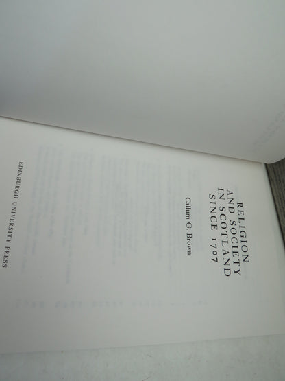 Religious and Society In Scotland Since 1707 By Callum G. Brown 1997 book image 4
