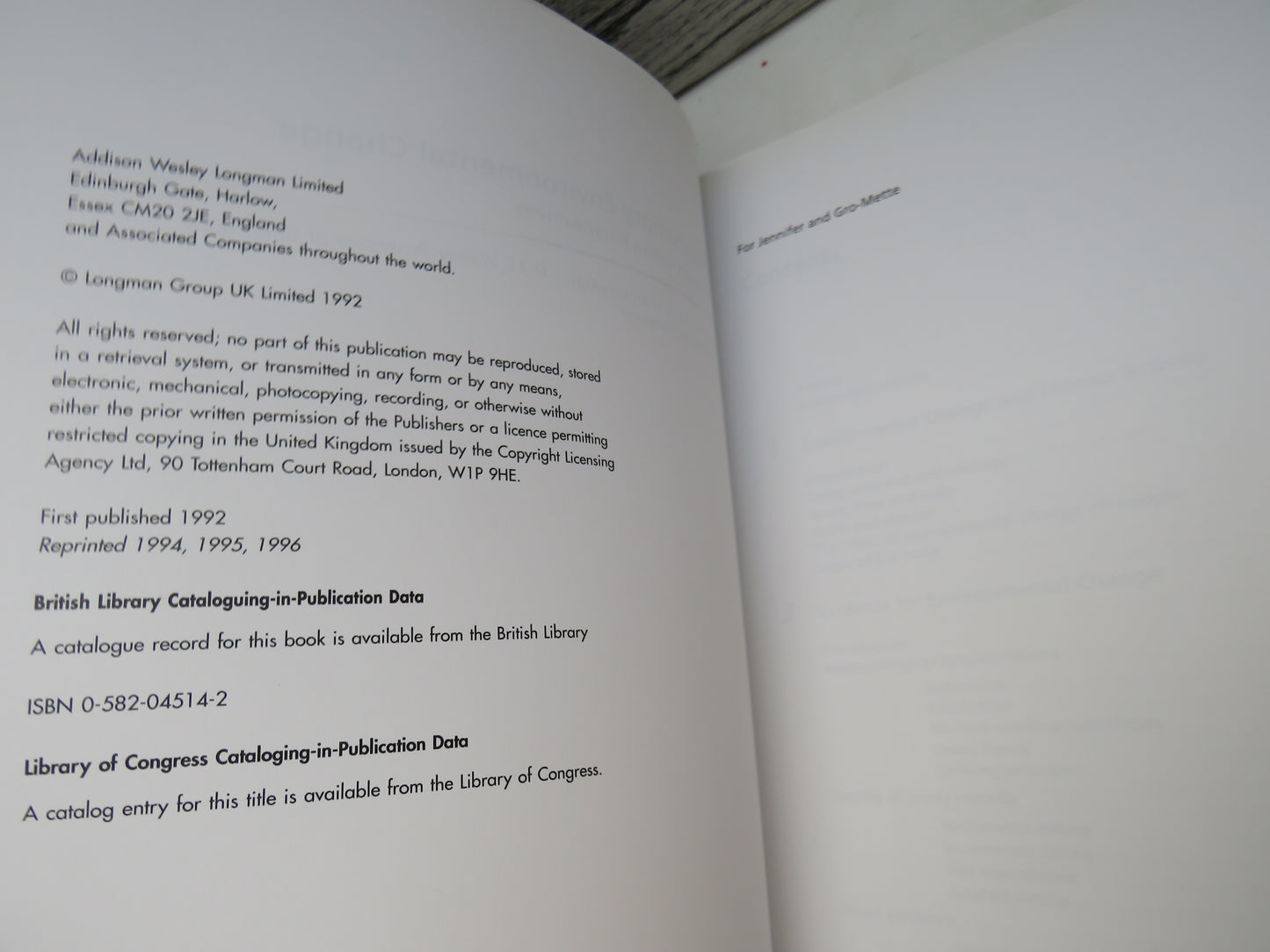 Late Quaternary Environmental Change Physical and Human Perspectives