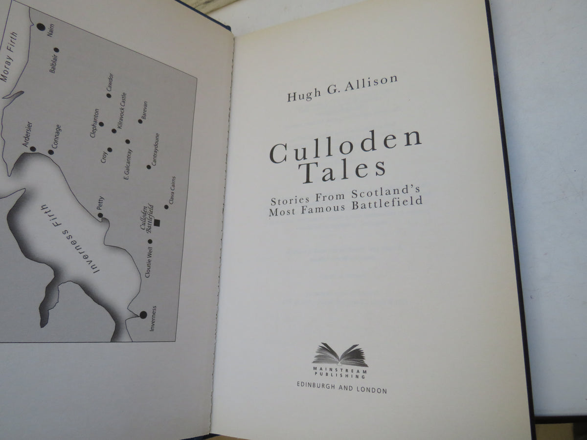 Culloden Tales Stories From Scotland's Most Famous Battlefield By Hugh G. Allison 2008