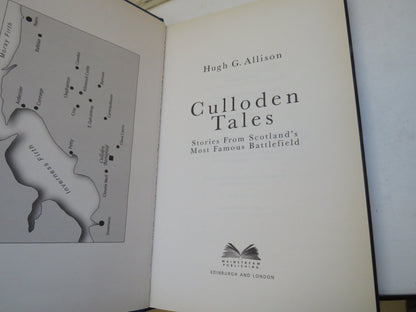 Culloden Tales Stories From Scotland's Most Famous Battlefield By Hugh G. Allison 2008