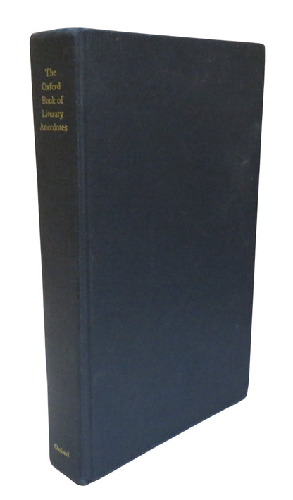 The Oxford Book of Literary Anecdotes Edited By James Sutherland 1976 book front cover