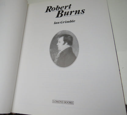Robert Burns By Ian Grimble 1995 book image 3