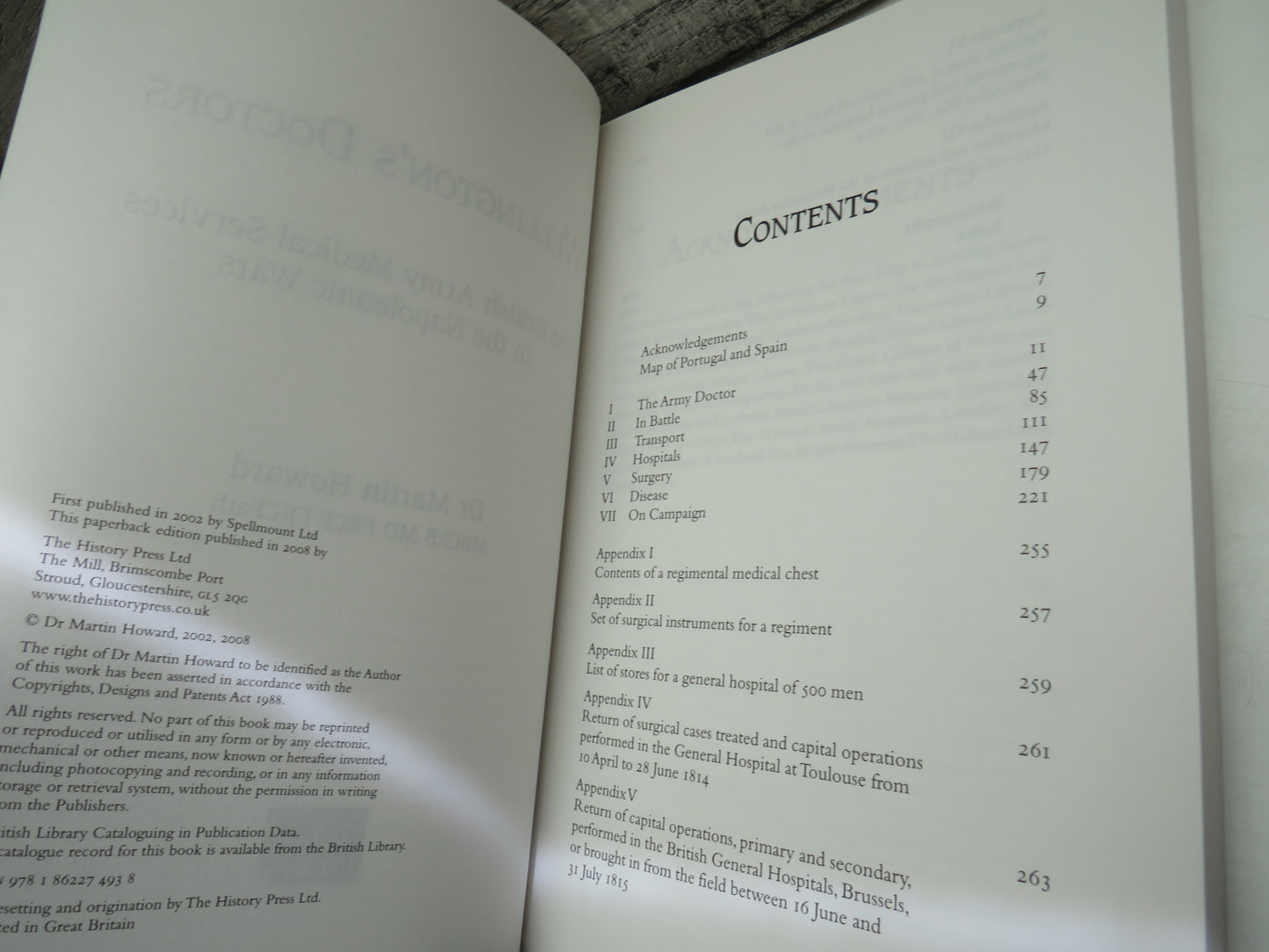 Wellington's Doctors The British Army Medical Services In The Napoleonic Wars By Dr Martin Howard 2008