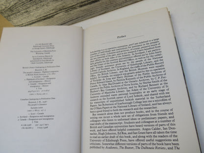 The People's Clearance Highland Emigration to British North America 1770-1815 By J.M. Bumsted 1982