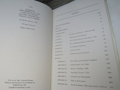 Early Nurserymen With Reprints of Documents and Lists By John Harvey 1974 book image 5