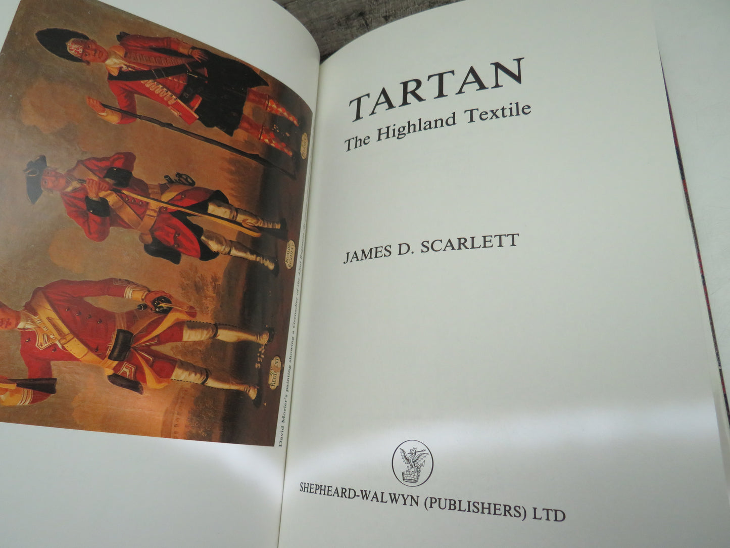 Tartan The Highland Textile By James D. Scarlett 1990