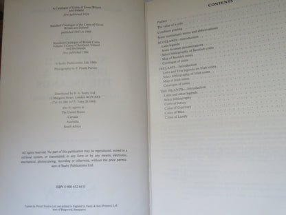 Coins of Scotland Ireland & The Islands By Peter Seaby 1984 book image 3