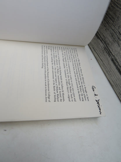 Bind Harry's Wallace By William Hamilton of Gilbertfield 1999 book image 3