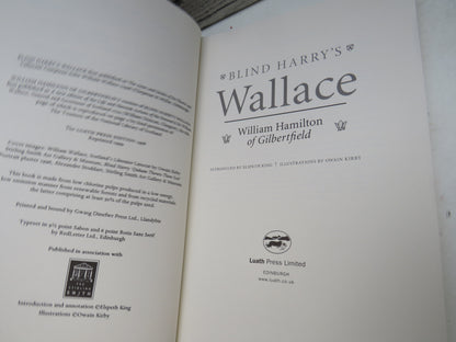 Bind Harry's Wallace By William Hamilton of Gilbertfield 1999 book image 4