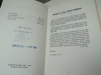 Civic Ceremonial A Handbook of Practice and Procedure By G.N. Waldram 1979 3rd Edition book image 5