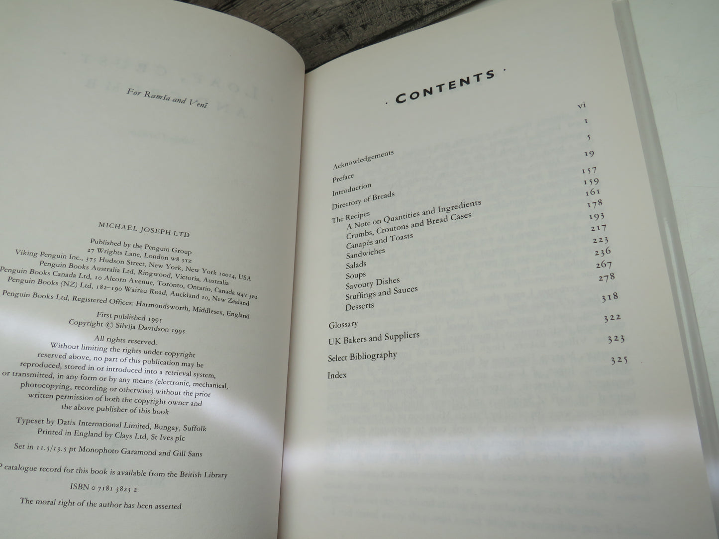 Loaf, Crust and Crumb By Silvija Davidson 1995