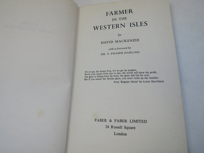 Farmer In The Western Isles By David Mackenzie 1954