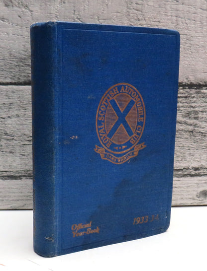 The Royal Scottish Automobile Club Year-Book 1933-34 book front cover