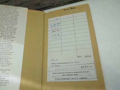 Great Emigrations Series Editor: Douglas Hill I The Scots To Canada book image 3