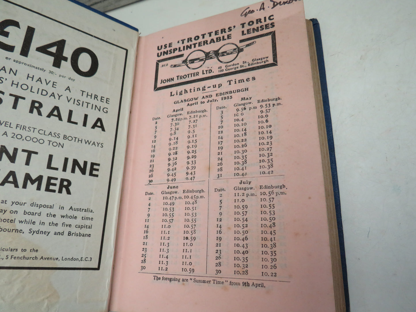 The Royal Scottish Automobile Club Year-Book 1933-34