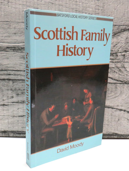 Scottish Family History By David Moody 1988 book front cover