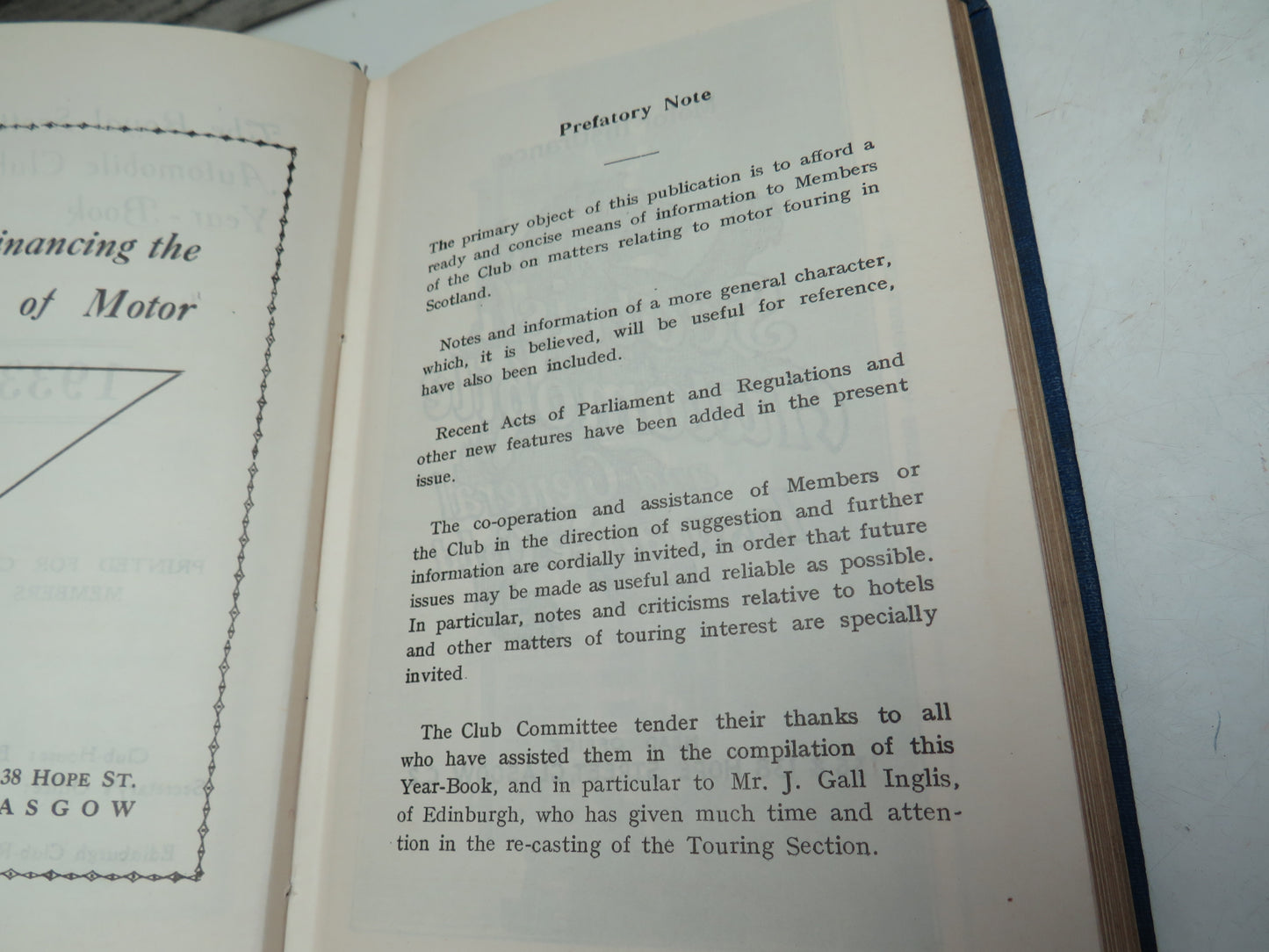 The Royal Scottish Automobile Club Year-Book 1933-34