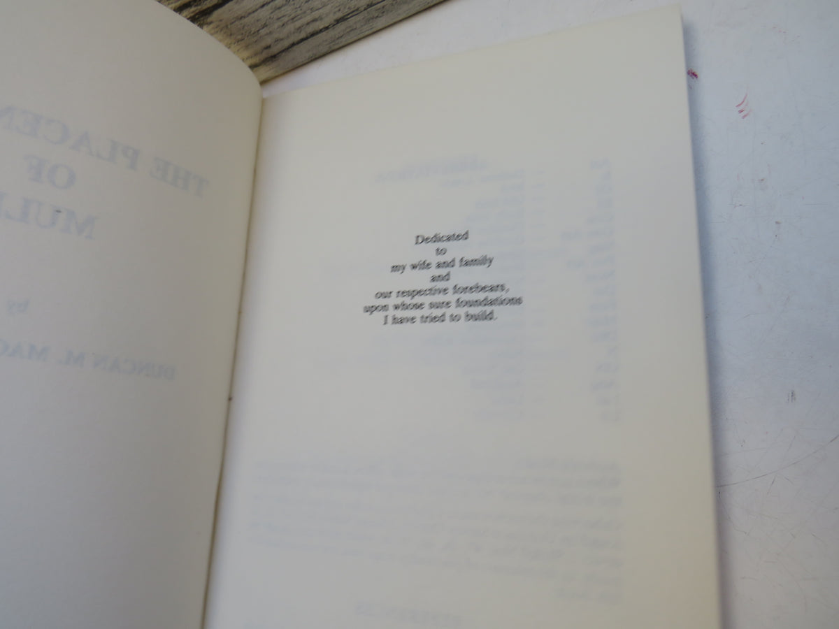 The Placenames of Mull By Duncan M. Macquarrie 1982