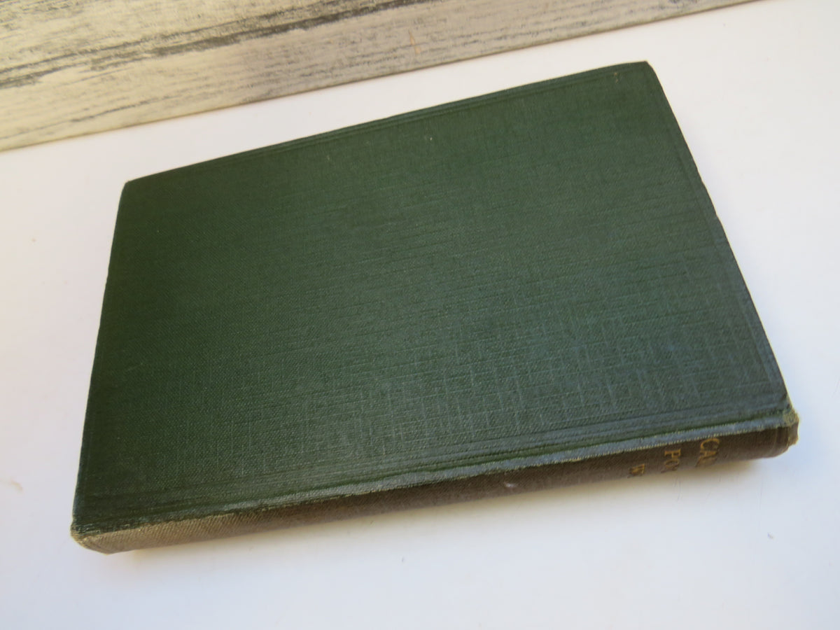 The Complete Poetical Works of Thomas Campbell Edited With Notes By J. Logie Robertson 1907