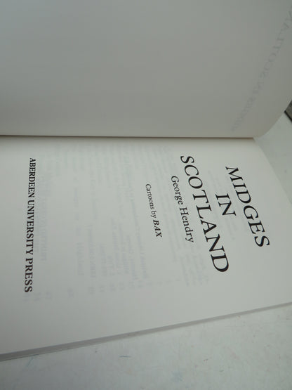 Midges In Scotland By George Hendry Cartoons By Bax 1990 book image 3