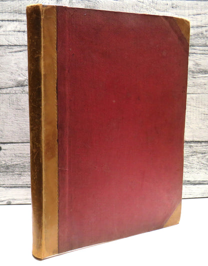 Large Bound Book Full of Antique Sheet Music  Pianoforte To Include  "Intermezzo", Adante and Rondo Capriccioso For Piano By Mendelssohn