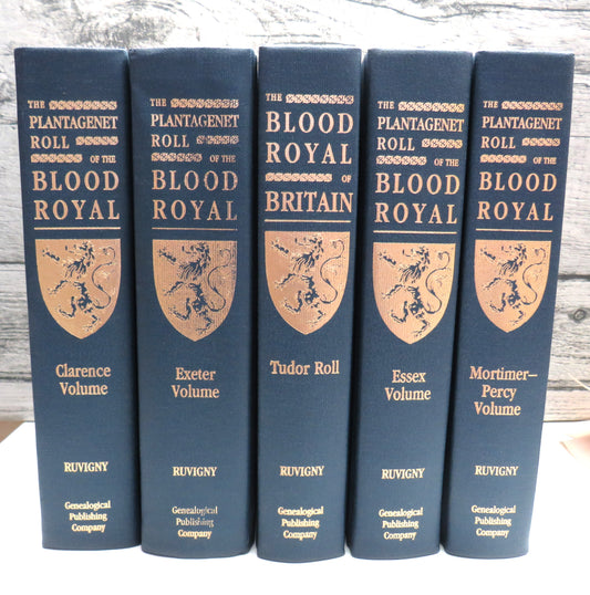 The Plantagenet Roll of the Blood Royal Being A Complete Table of All The Descendants Now Living of Edward III, King of England By The Marquis of Ruuvingny and Raineval 1994