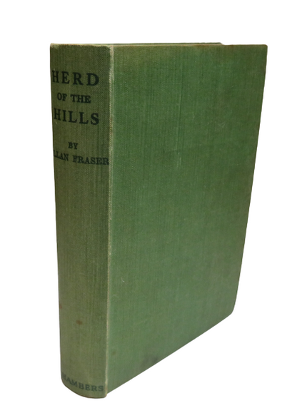Herd of the Hills By Allan Fraser 1938 book front cover