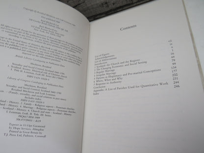 Sexuality and Social Control Scotland 1660-1780 By Rosalind Mitchison and Leah Leneman 1989 book image 5