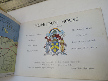 Hopetoun House West Lothian An Illustrated Survey of Scotland's  Most Famous Adam Mansion