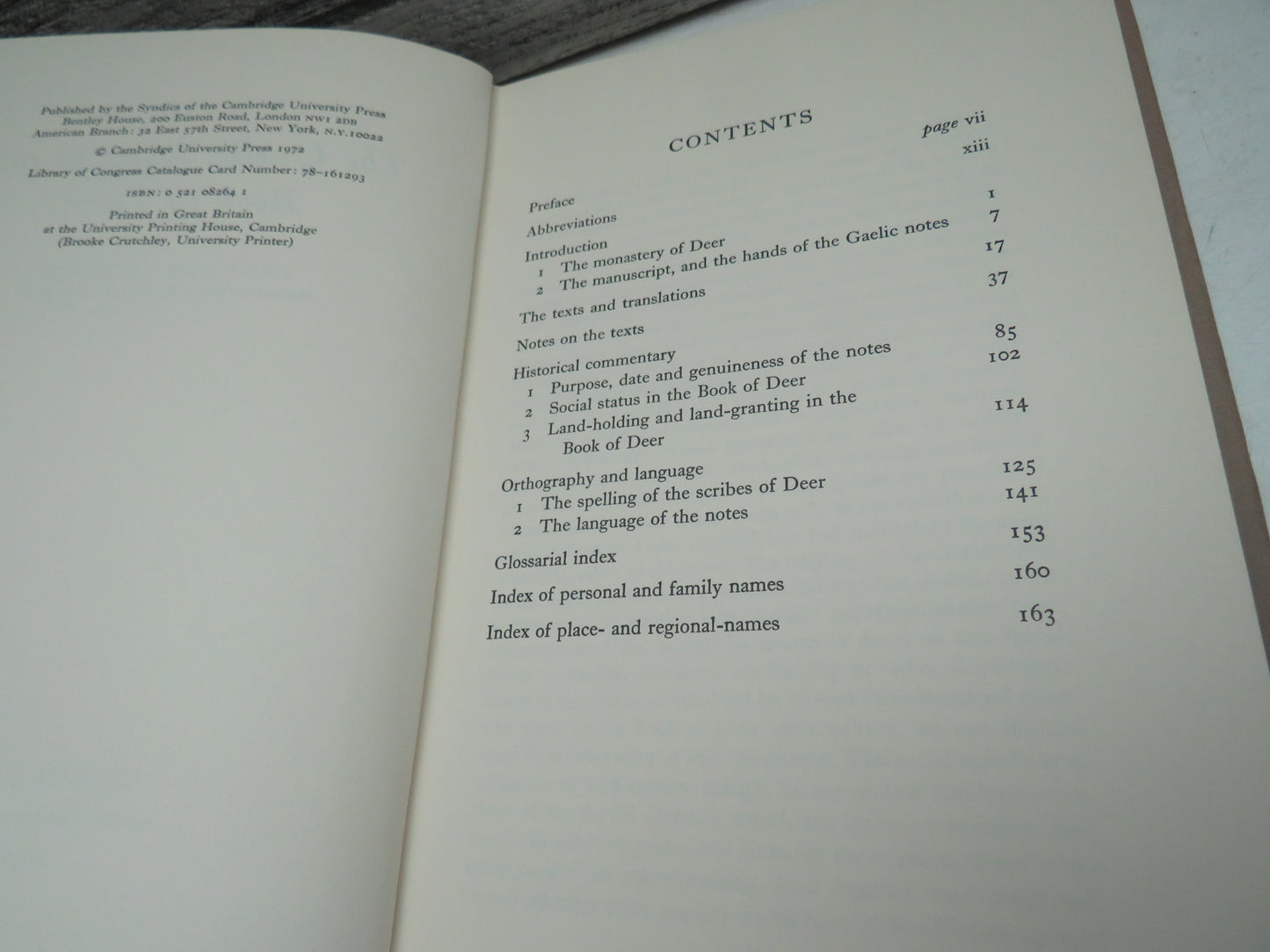 The Gaelic Notes In The Book Deer By Kenneth Jackson 1972