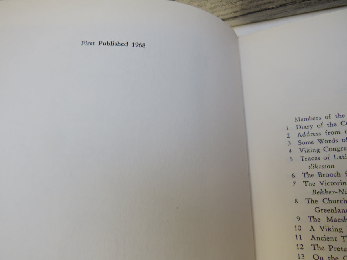 The Fifth Viking Congress Torshavn, July 1965 Edited By Bjarni Niclasen 1968