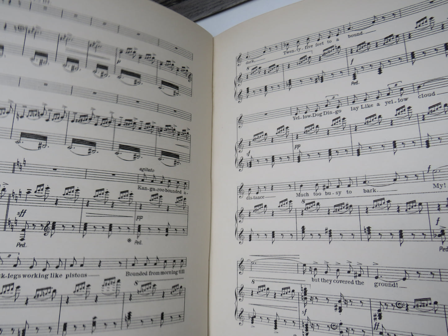 The Just So Song Book Being The Songs From Rudyard Kipling's Just So Stories Set To Music By Edward German 1918