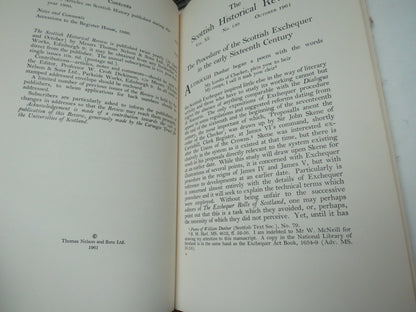 The Scottish Historical Review No 130 October 1961 book image 4