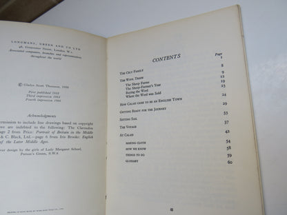 Then and There Series Wool Merchants of the Fifteenth Century By G. Scott Thomson 1966 book image 5