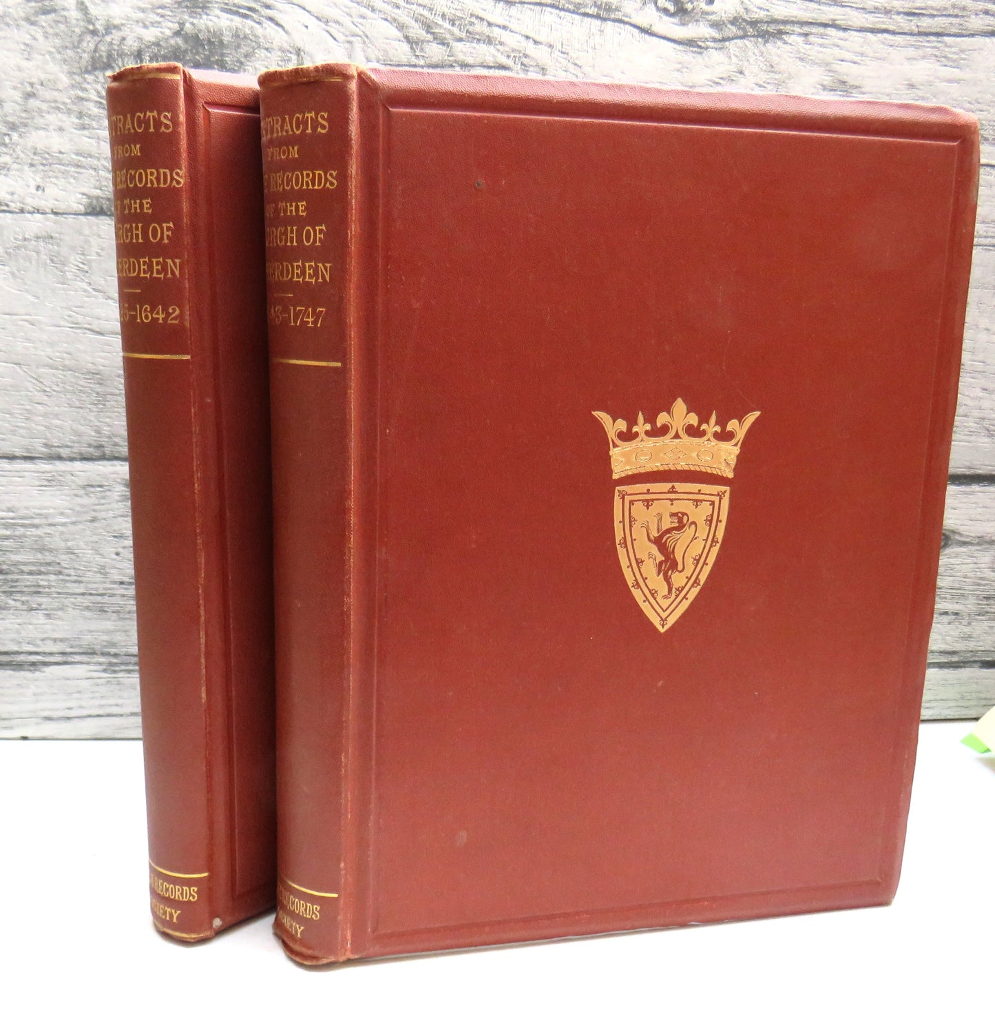 Extracts From The Council Register Of The Burgh of Aberdeen 1625-1642 & 1643-1747