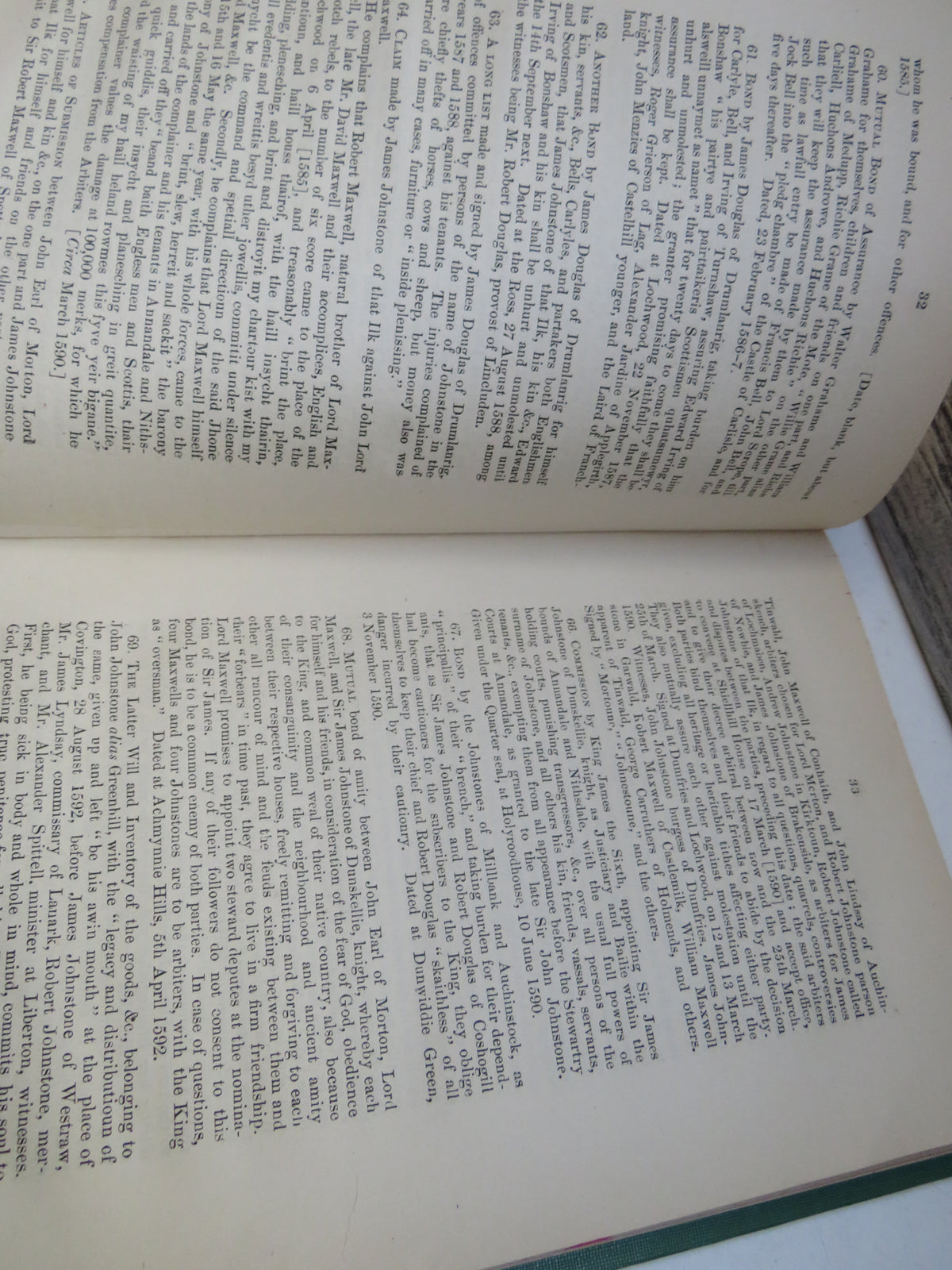 The Manuscripts of J.J. Hope Johnstone, Esq of Annandale 1897 Historical Manuscripts Commission Fifteenth Report, Appendix, Part IX