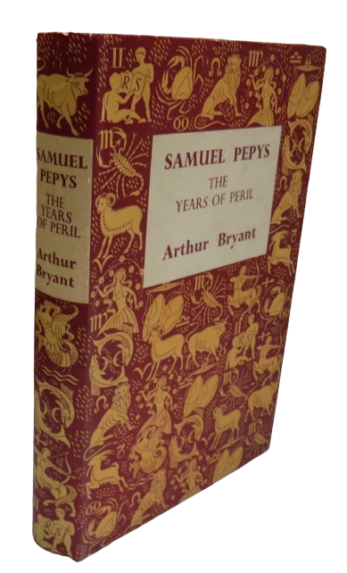 Samuel Pepys The Years of Peril By Arthur Bryant 1952 book front cover