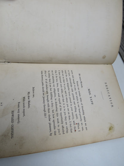Alfieri and Goldoni Their Lives and Adventures By Edward Copping 1857